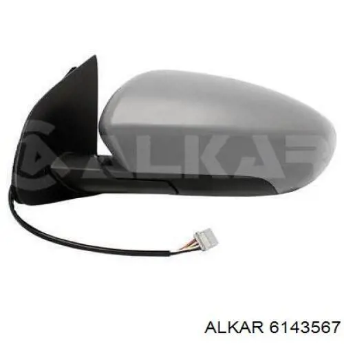 Do koszyka 6143567 Alkar Lusterko wsteczne lewe