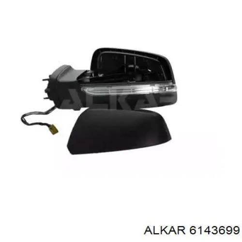 A1698101376 Mercedes Lusterko wsteczne lewe