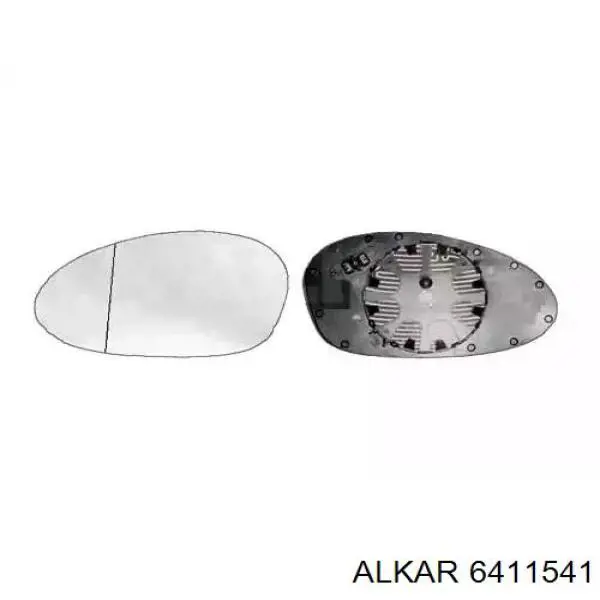 Wkład lusterka wstecznego lewego Alkar 6411541 cena, od 20,28 USD