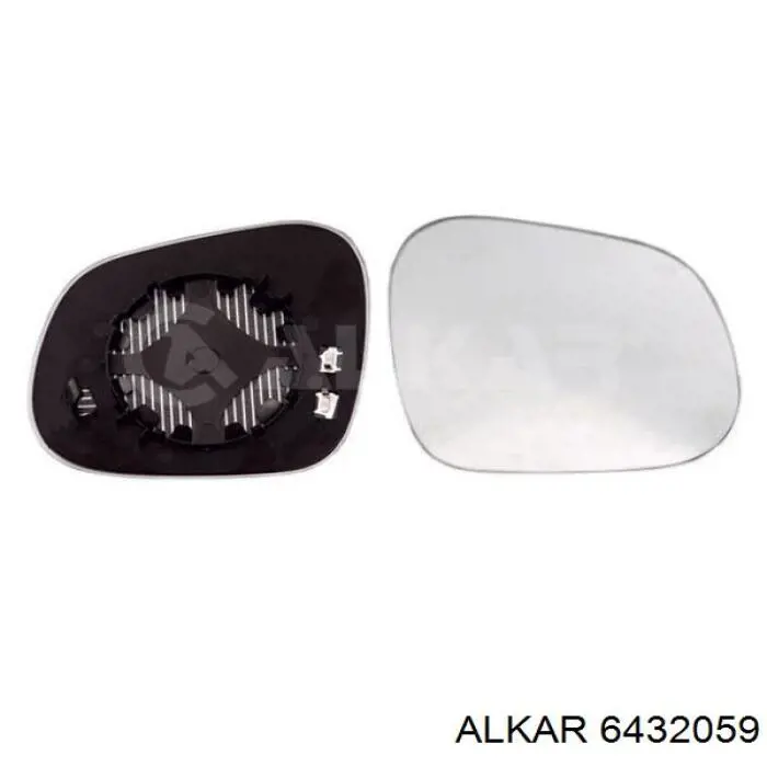 Wkład lusterka wstecznego prawego Alkar 6432059 cena, od 18,02 USD