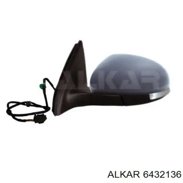 Do koszyka 6432136 Alkar Wkład lusterka wstecznego prawego