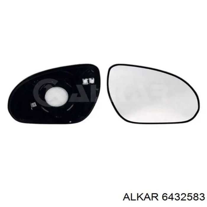 Do koszyka 4015555E Polcar Wkład lusterka wstecznego prawego