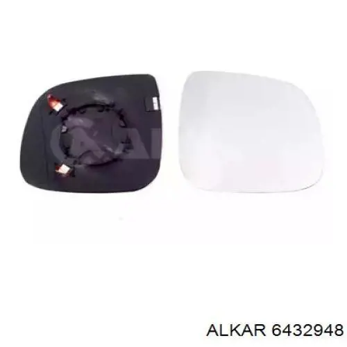 Wkład lusterka wstecznego prawego Alkar 6432948 cena, od 19,82 USD