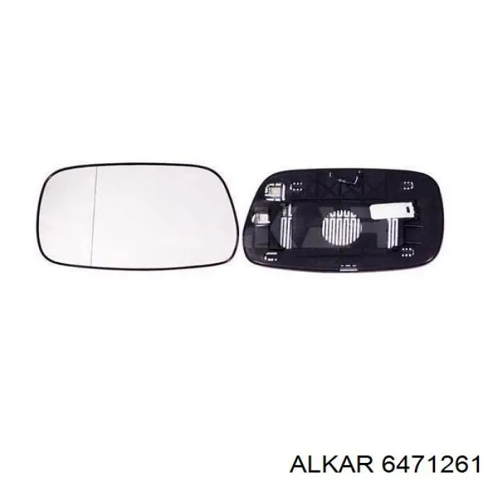 6471261 Alkar Wkład lusterka wstecznego lewego