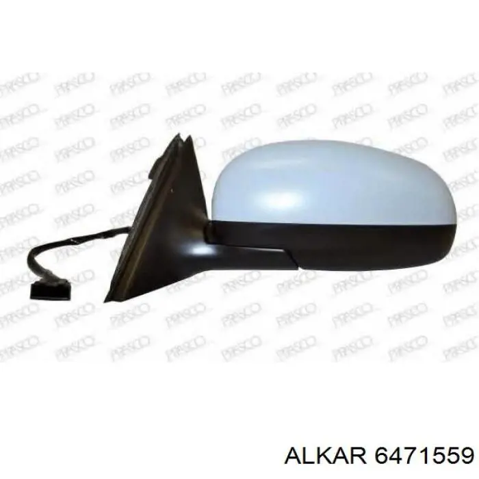 Do koszyka 6471559 Alkar Wkład lusterka wstecznego lewego