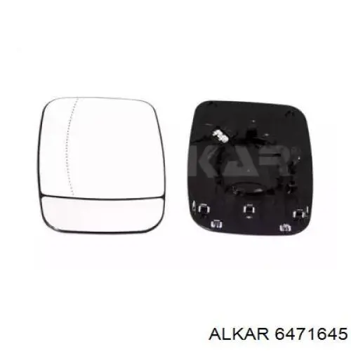 6471645 Alkar Wkład lusterka wstecznego lewego