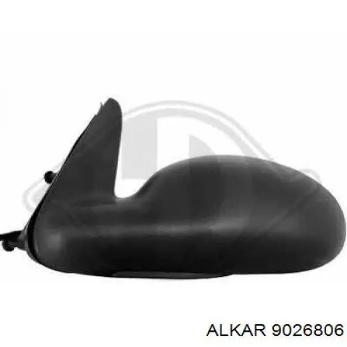 Do koszyka Lusterko wsteczne prawe Dodge Caravan  NS