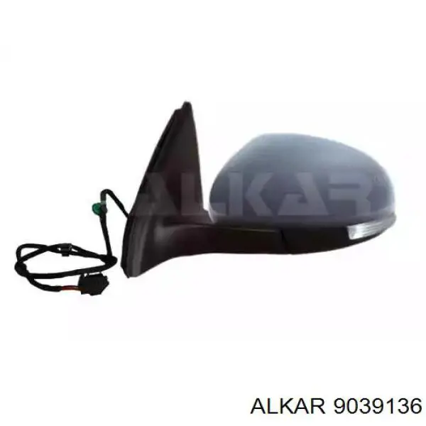 Lusterko wsteczne lewe Alkar 9039136 cena, od 175,91 USD