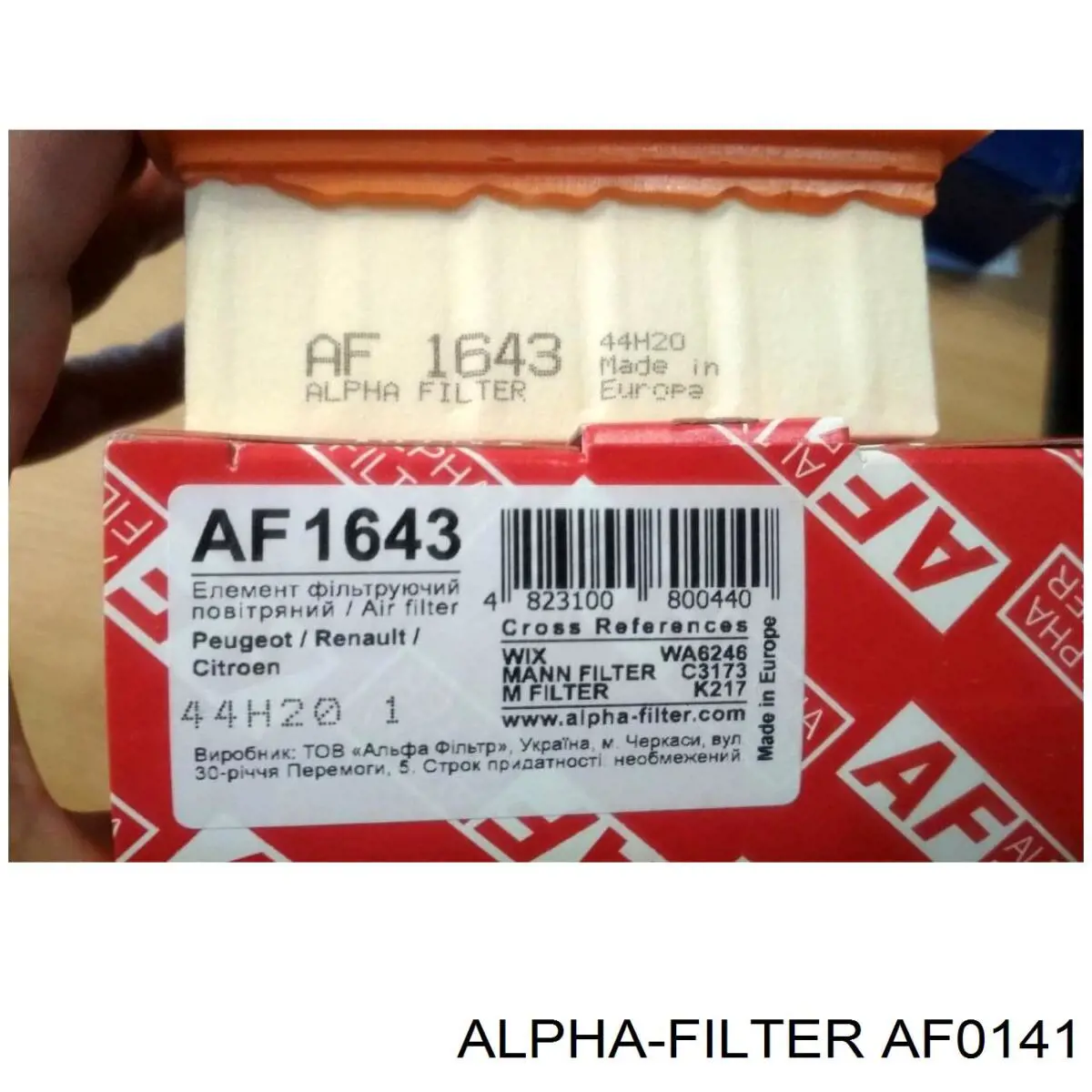 AF0141 Alpha Filter Filtr powietrza