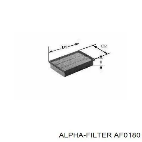 AF0180 Alpha Filter Filtr powietrza