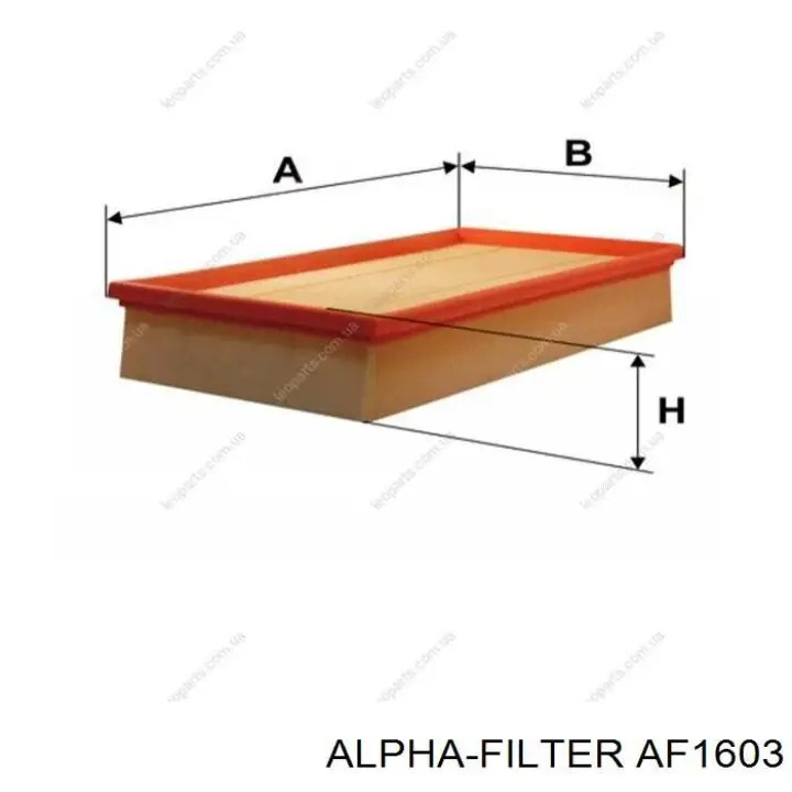 AF1603 Alpha-filter filtr powietrza