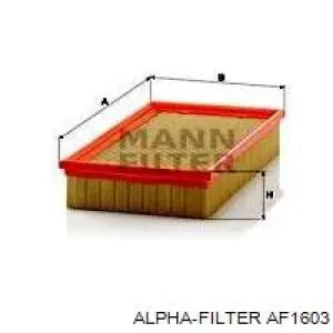 Filtr powietrza Alpha Filter AF1603 cena, od 9,10 USD