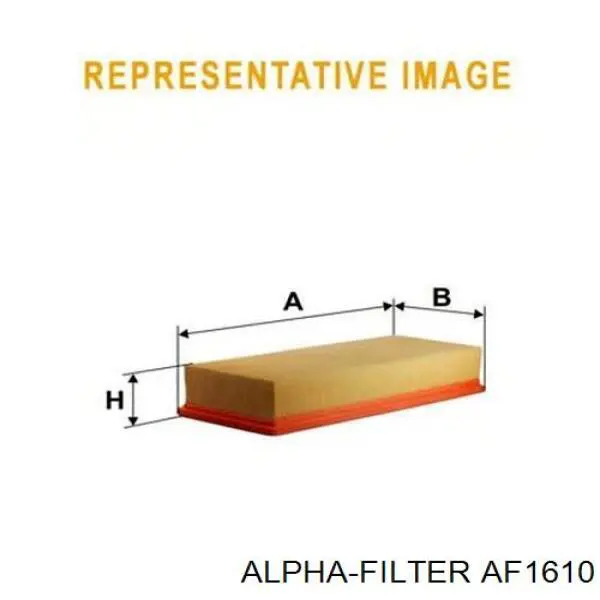 Filtr powietrza Alpha Filter AF1610 cena, od 7,42 USD