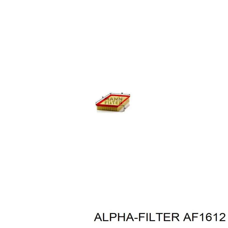 AF1612 Alpha Filter Filtr powietrza