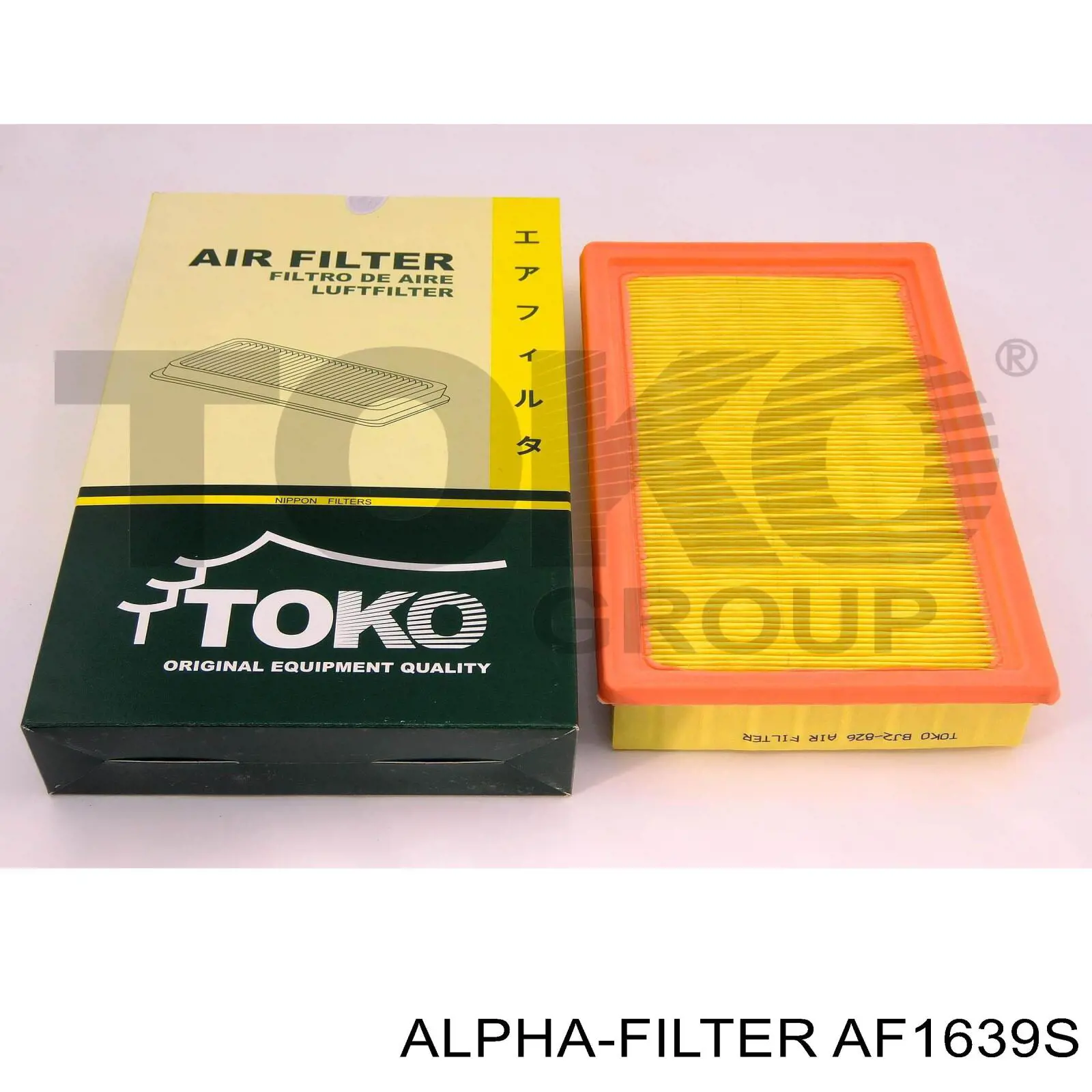 AF1639S Alpha Filter Filtr powietrza
