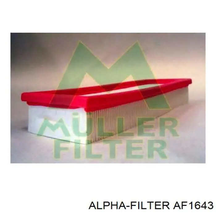 Filtr powietrza Alpha Filter AF1643 cena, od 7,46 USD