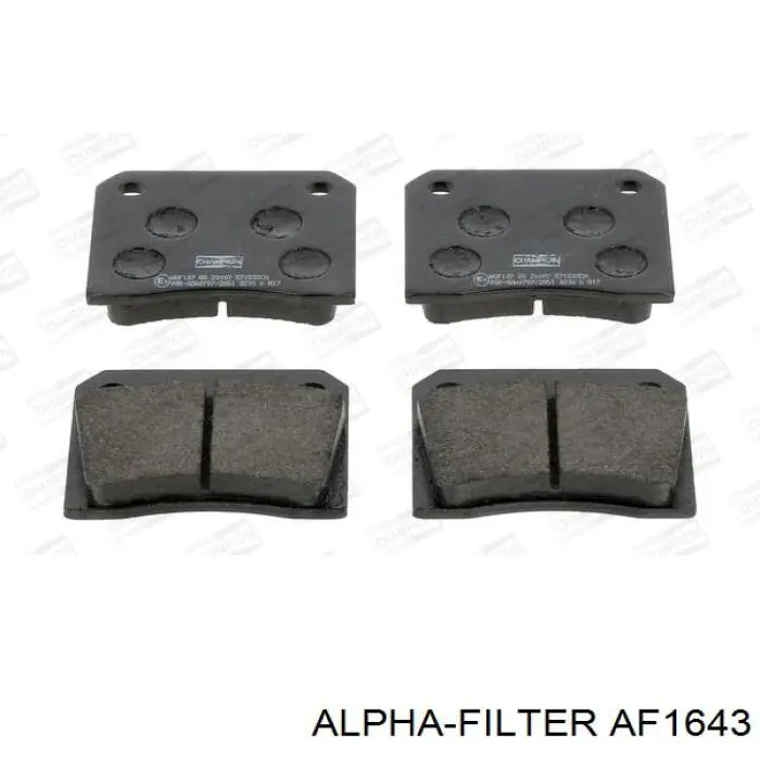 Filtr powietrza Alpha Filter AF1643 cena, od 7,46 USD