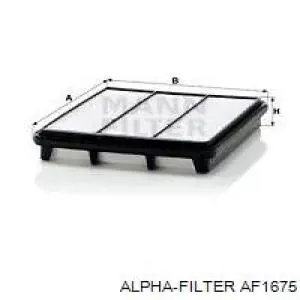AF1675 Alpha Filter Filtr powietrza