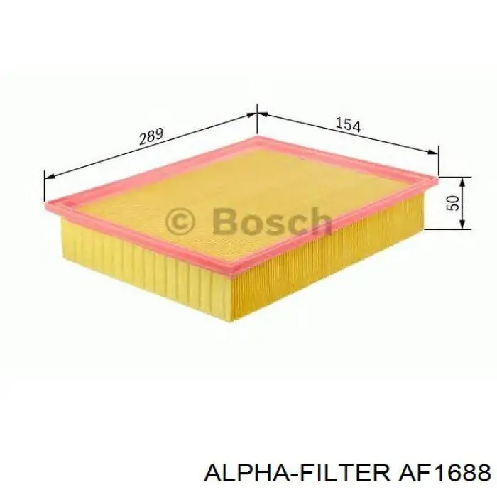 AF1688 Alpha-filter filtr powietrza