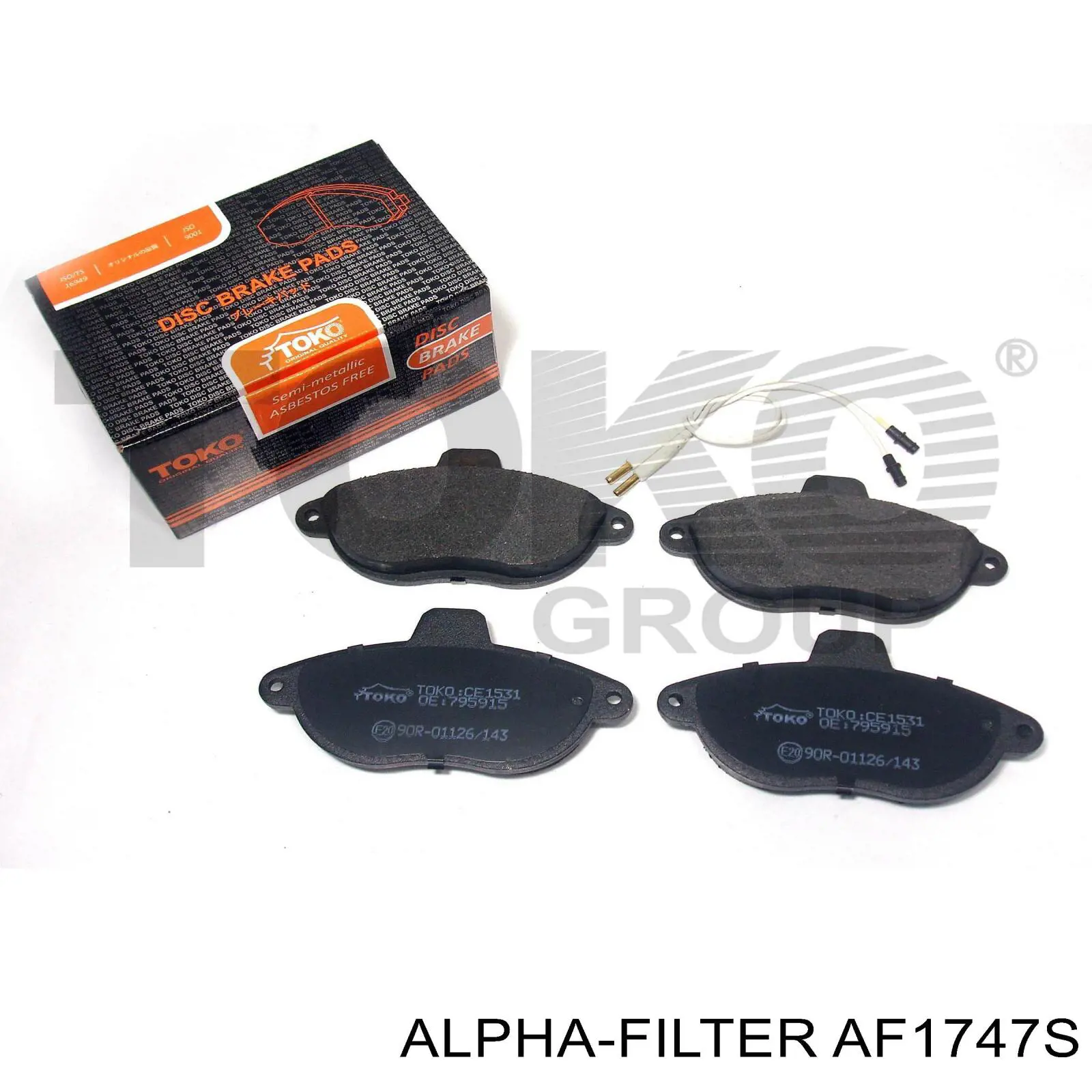 Do koszyka AF1747S Alpha Filter Filtr powietrza