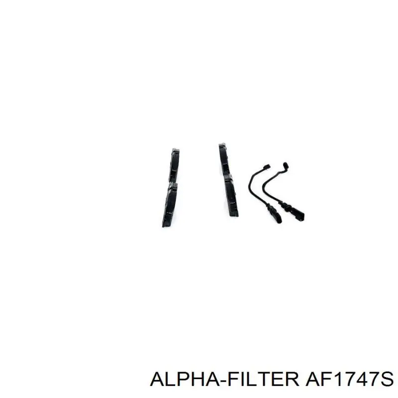 Filtr powietrza Alpha Filter AF1747S cena, od 16,69 USD