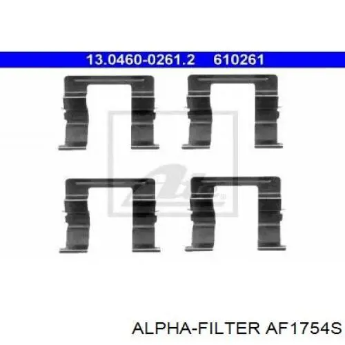 Filtr powietrza Alpha Filter AF1754S cena, od 7,57 USD