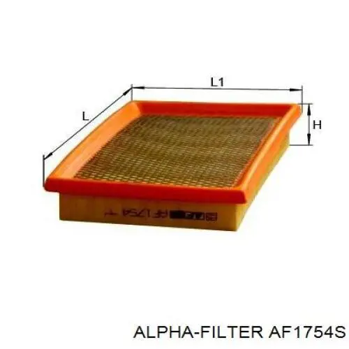 AF1754S Alpha Filter Filtr powietrza