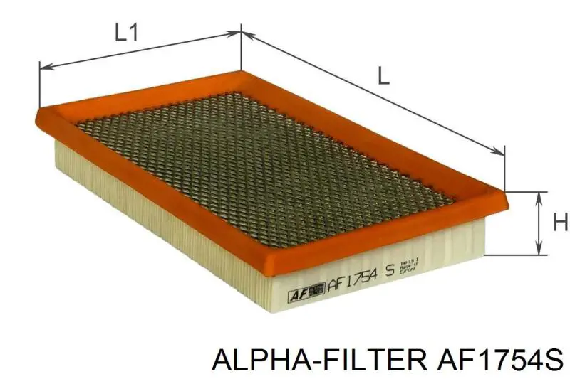 AF1754s Alpha-filter filtr powietrza