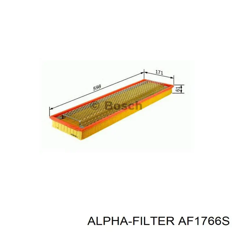 Do koszyka AF1766S Alpha Filter Filtr powietrza