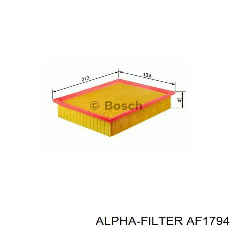 AF1794 Alpha Filter Filtr powietrza