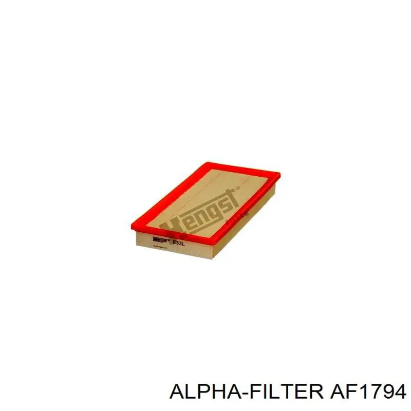 Filtr powietrza Alpha Filter AF1794 cena, od 7,46 USD