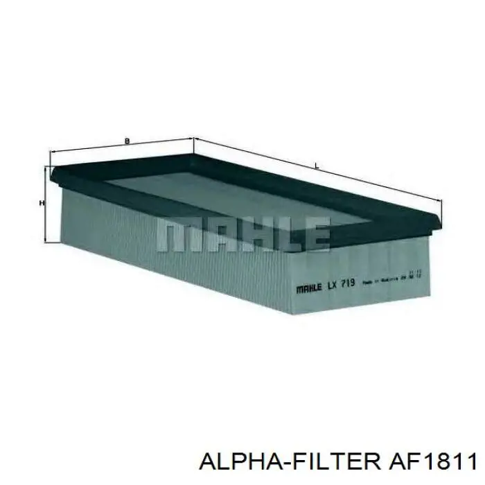 AF1811 Alpha Filter Filtr powietrza