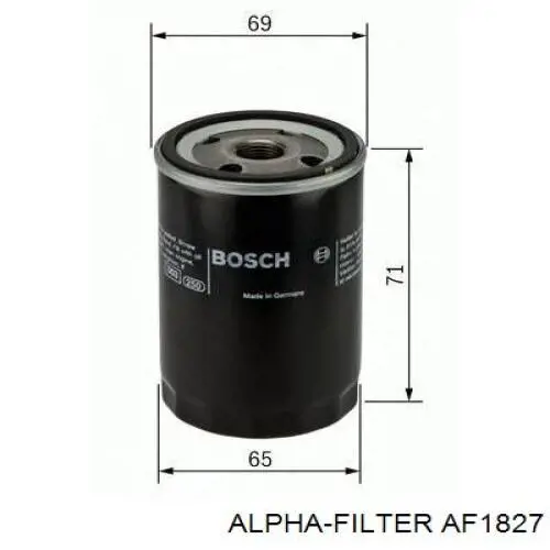 Do koszyka AF1827 Alpha Filter Filtr powietrza