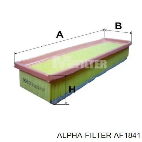 AF1841 Alpha-filter filtr powietrza