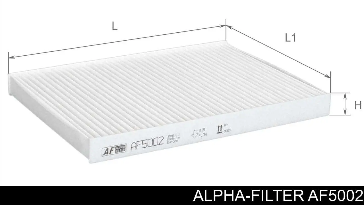 AF5002 Alpha-filter filtr kabiny