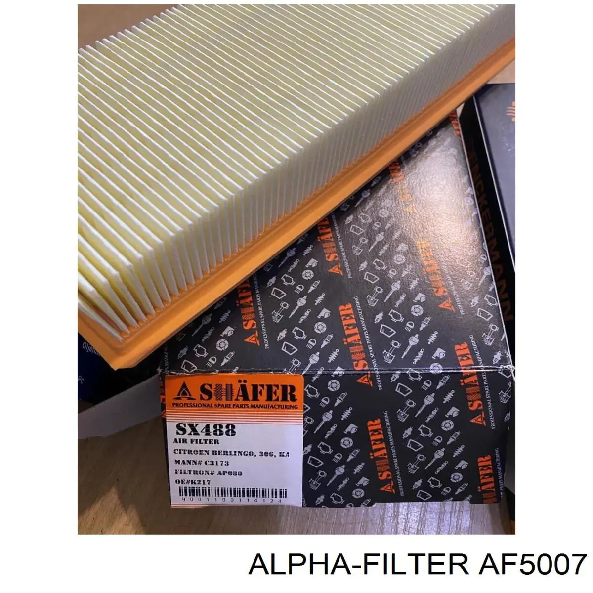 AF5007 Alpha Filter Filtr kabiny