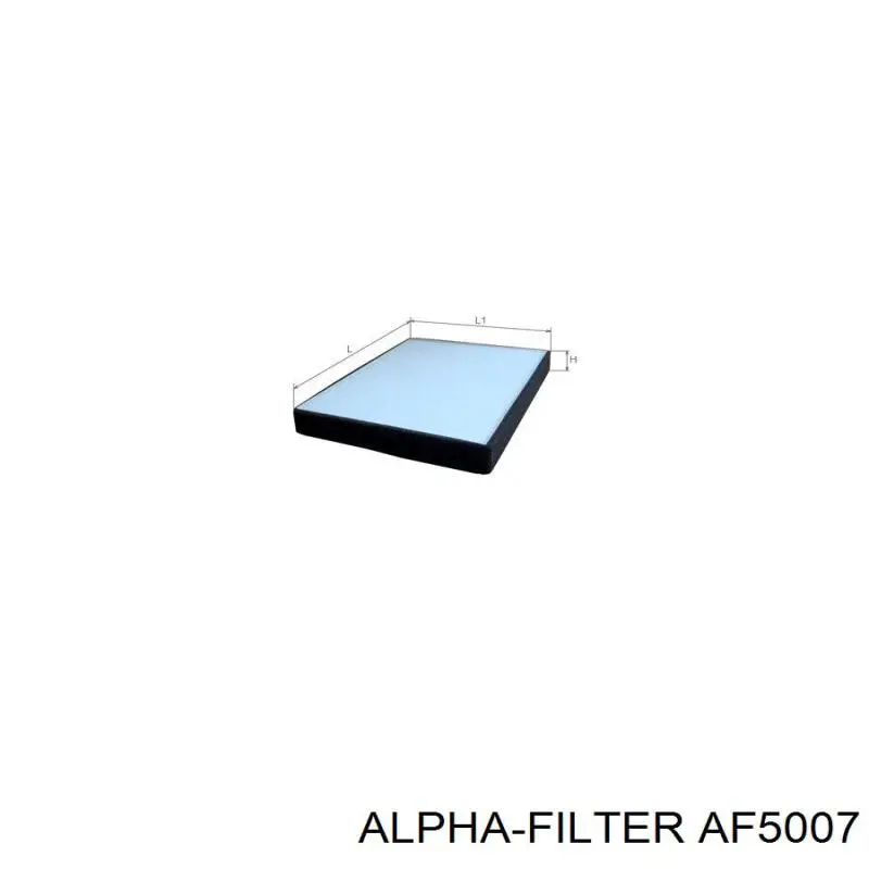 Filtr kabiny Alpha Filter AF5007
