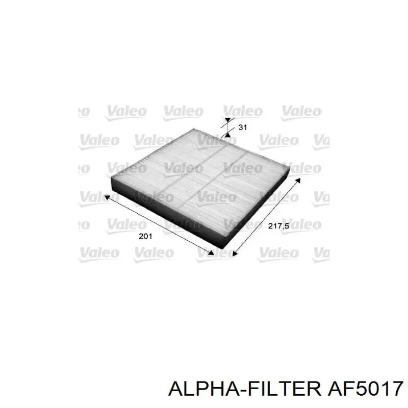Do koszyka AF5017 Alpha Filter Filtr kabiny