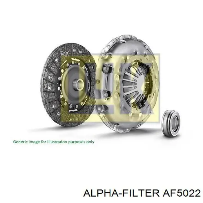 Filtr kabiny Alpha Filter AF5022