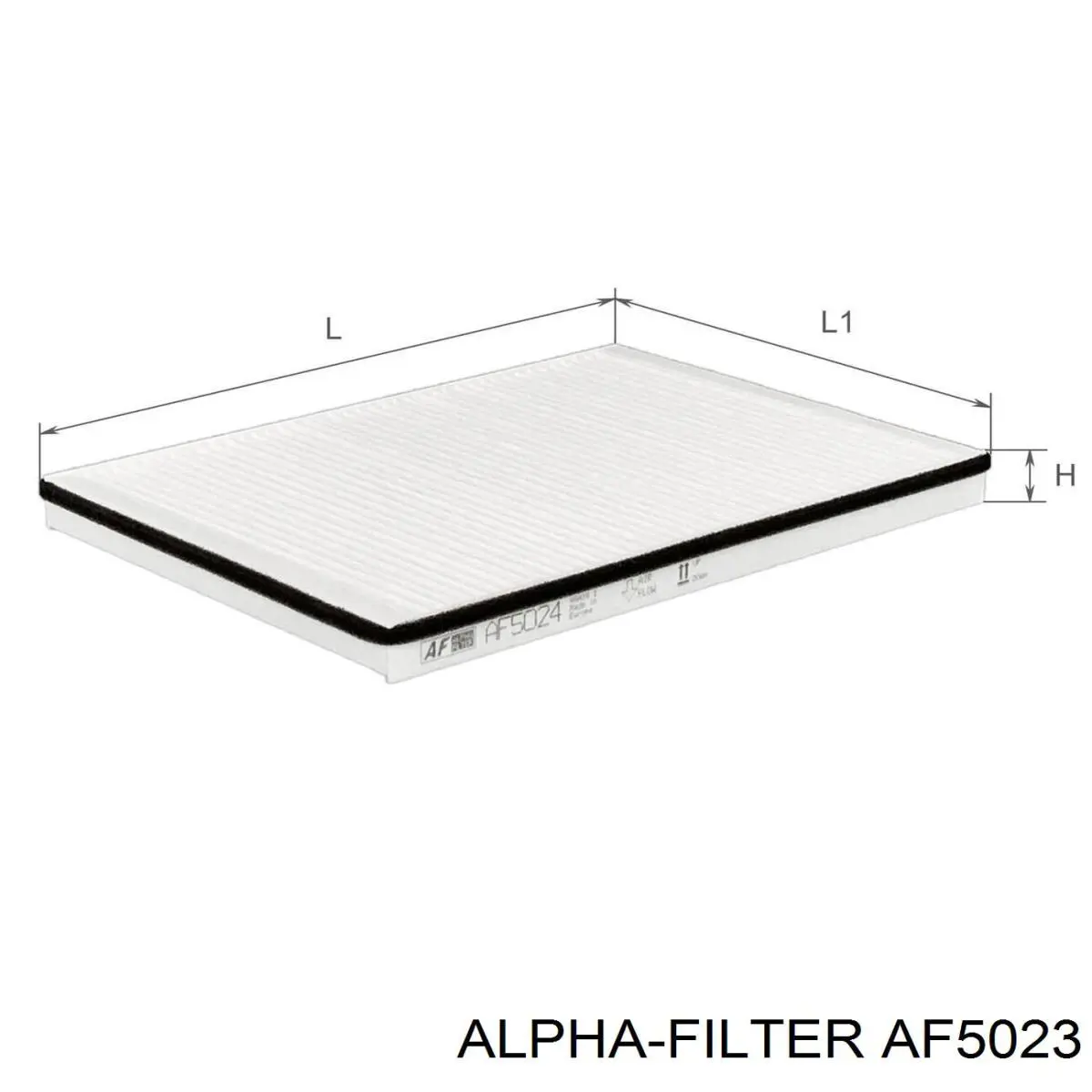 AF5023 Alpha Filter Filtr kabiny
