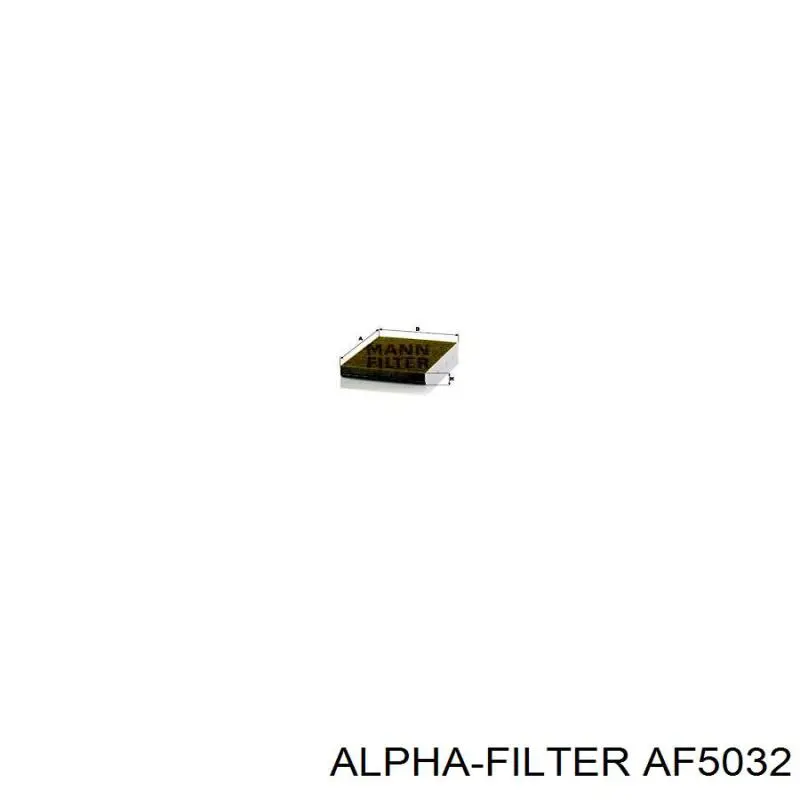 Do koszyka AF5032 Alpha Filter Filtr kabiny