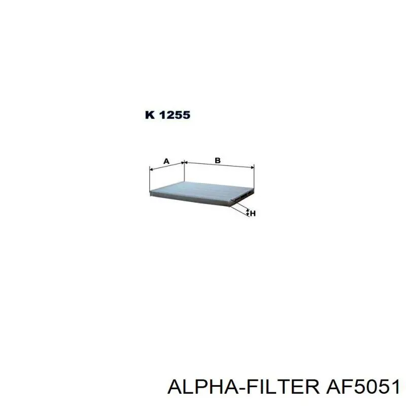 Filtr kabiny AF5051 Alpha Filter