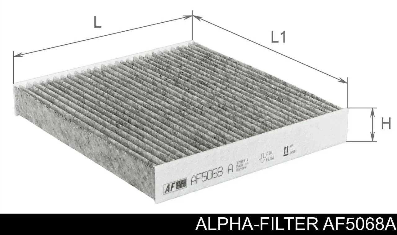 AF5068a Alpha-filter filtr kabiny