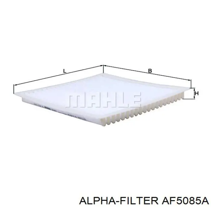 Filtr kabiny Alpha Filter AF5085A cena, od 7,35 USD