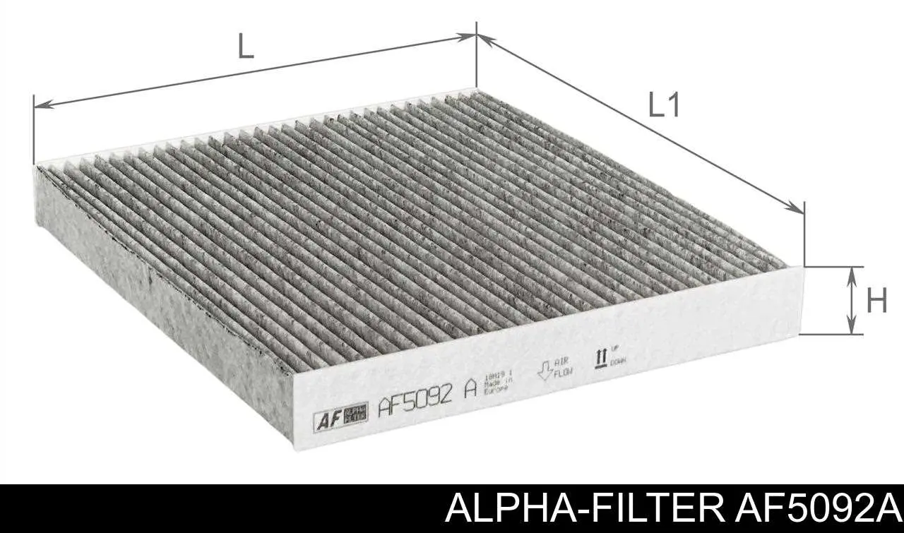 AF5092a Alpha-filter filtr kabiny