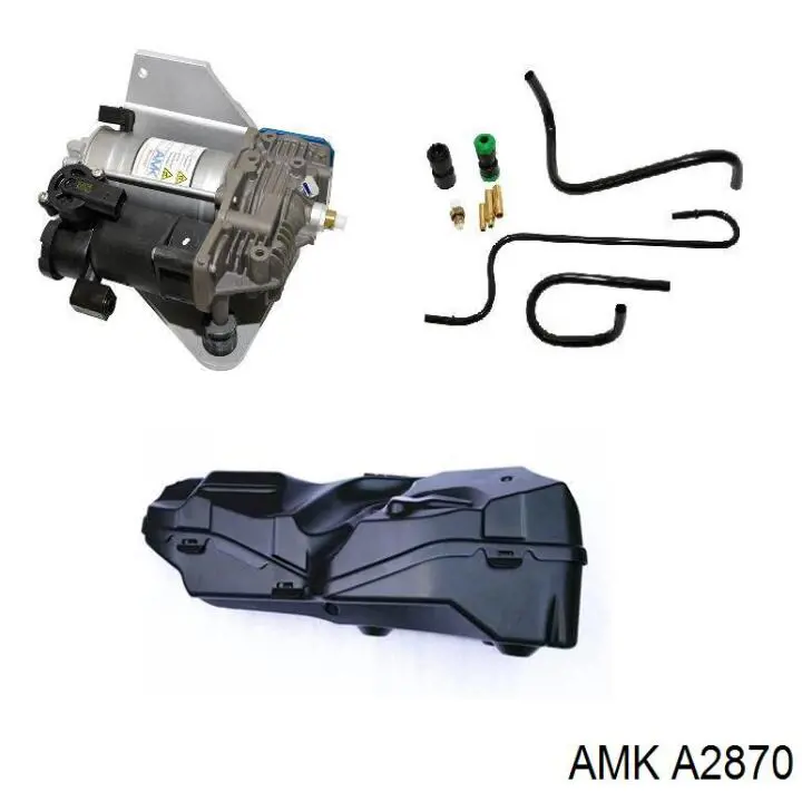Do koszyka A2870 AMK Kompresor zawieszenia pneumatycznego