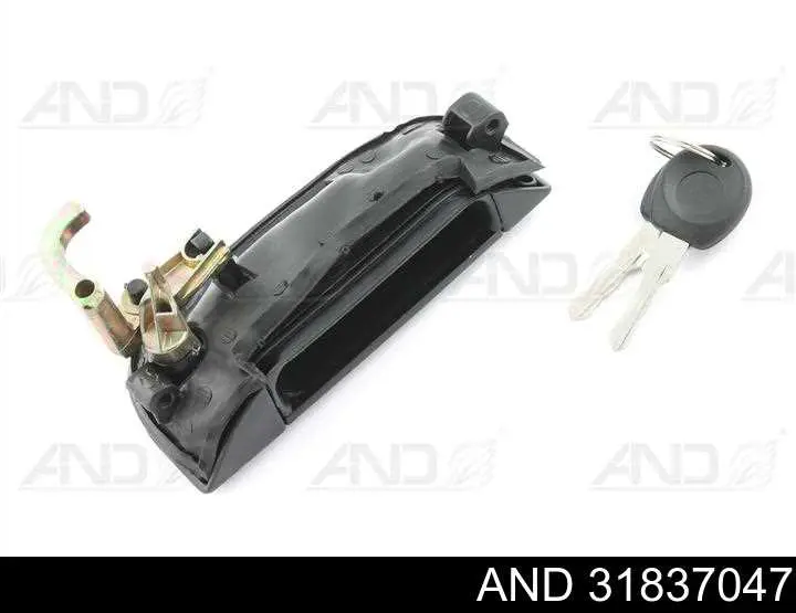Klamka drzwi przednich zewnętrzna lewa 31837047 AND