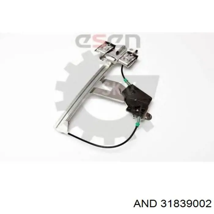 Mechanizm podnoszenia szyby drzwi tylnych prawych 31839002 AND