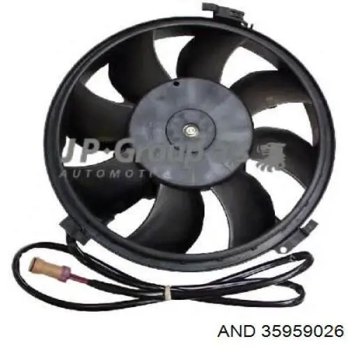 Wentylator elektryczny układu chłodzenia kompletny (silnik+wirnik) AND 35959026 cena, od 83,16 USD