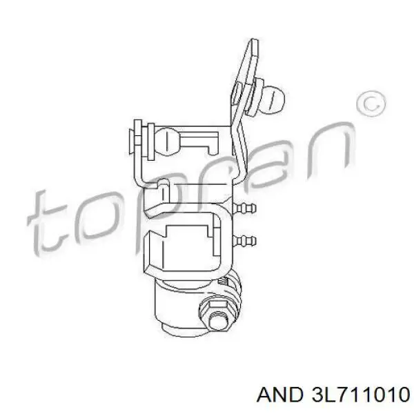 1J0711176C VAG Mechanizm zmiany biegów (cięgno)